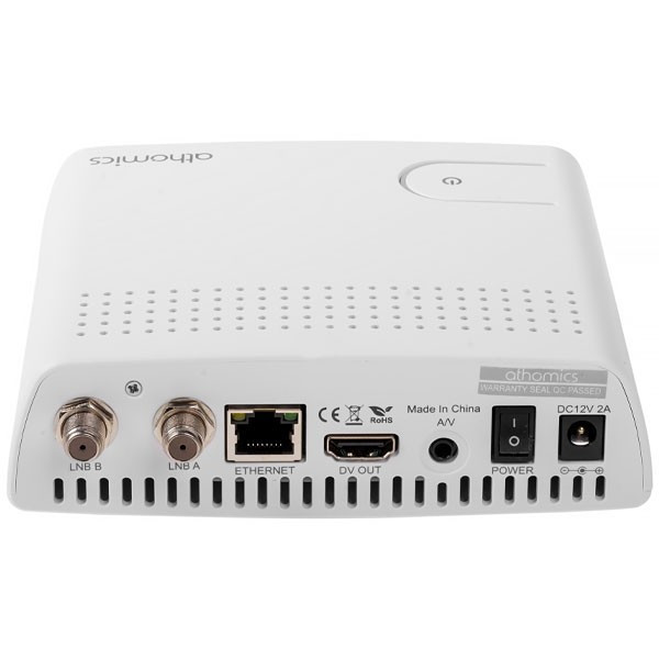 Receptor Athomics S4 - Desempenho e Versatilidade para Sua TV