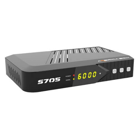 Receptor America Box S705 GX Pro - Conteúdo Online e Canais 4K