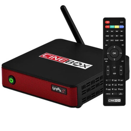 Receptor Cinebox Fantasia S II - Conteúdo Ilimitado e Imagens Incríveis