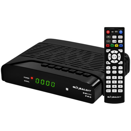 Receptor Globalsat GS 111 Pro - Estabilidade e Conteúdo Online