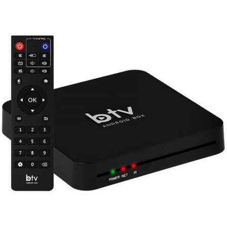 BTV Android TV Box - Acesso Total a Filmes, Séries e Aplicativos