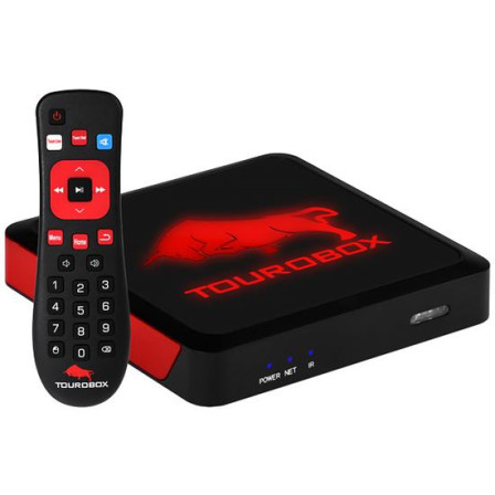 TV Box Tourobox - Filmes, Séries e Aplicativos para sua TV