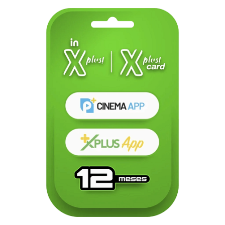Cartão Xplus Anual - Libere Filmes, Séries e IPTV da Xplus por 1 Ano