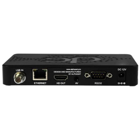 Receptor Alphasat DC Plus - Performance e Conectividade Avançada