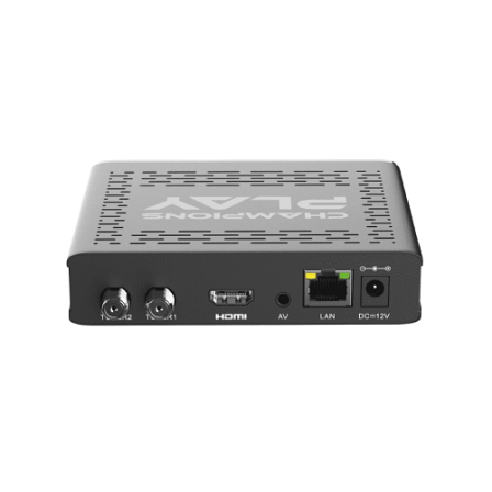Receptor Champions Play GX Pro - Diversão Sem Limites em Full HD