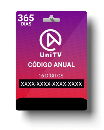 Cartão UniTV Anual - Acesso Total a Filmes, Séries e Canais UniTV
